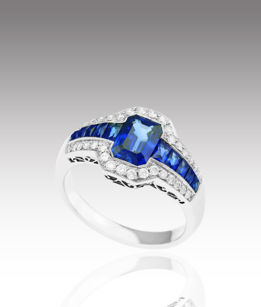 Sapphire Royal Ring - DBS Fine Jewelers